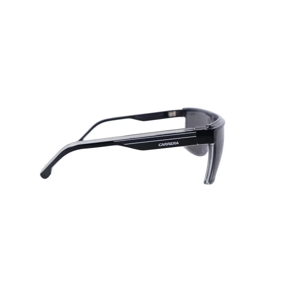 Carrera Men's Square Lightweight Sunglasses - Black Crystal/Grey Polarized - NWT